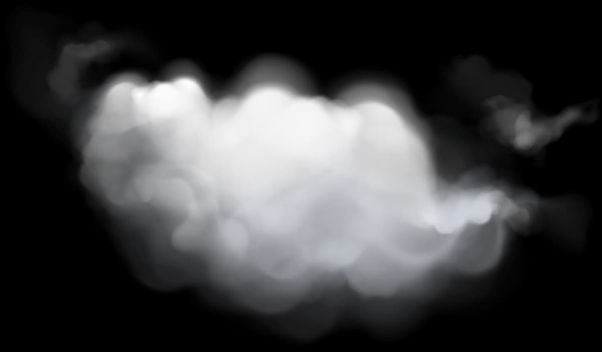 Awan Tipis Latar Belakang Kanan